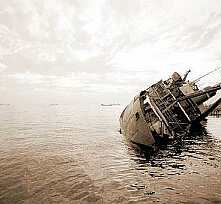 naufrage, cancer, solitude