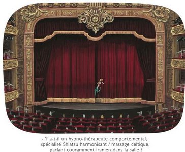 compliqué, théatre, malaise, scène