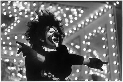 clown, direction, voie, soulagement, trouver son chemin