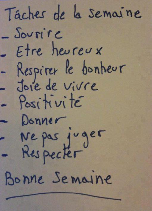 Liste de tâches Urgente & Importante