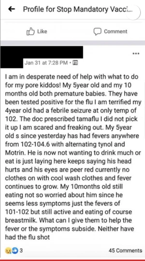 Screenshot_2020-02-09 4-year-old Colorado boy dies from flu after mom took Facebook anti-vax group tips